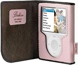 Belkin Leather Folio for iPod; nano 3G - Pink and Chocolate