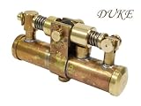 日本製オイルライター DUKE デュークIV*ワイルドブラス