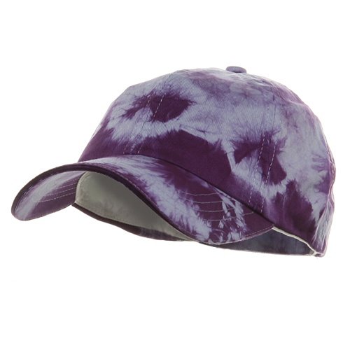 Low Profile Tie Dyed Cap-Purple W31S58D