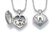Heart Locket Chai Necklace - Opens, by Neta