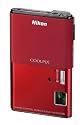 Nikon Coolpix S80 Digitalkamera (14 Megapixel, 5-fach Weitwinkelzoom, 8,9 cm (3,7 Zoll Display), HD-Video) rot
