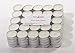 Primelight Premium Quality Tea Light Candles, White Unscented, Pack of 100, 4-5 Hour Burn Time