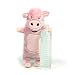 Kyjen Plush Puppies Water Bottle Buddy Pig Dog Toy