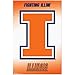 (22x34) University of Illinois Logo NCAA Sports Poster Print