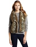 Joie Women's Mirela Fur Vest, Muted Natural, Medium