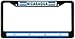 Nicaragua Flag Black License Plate Frame Metal Holder