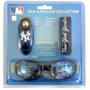 Buy New York Yankees Sunglasses Kit w  Visor Clip & Croakie by Siskiyou Sports