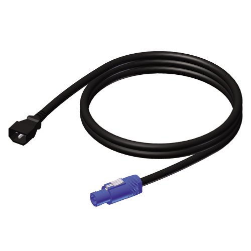 ah Cables ProCab Serie CAB444 Strom Kabel Euro-Netz m&auml;nnlich auf blauen Powercon 1,5 m Preisvergleich