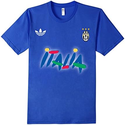 Men's Italy Soccer Tshirt 2016 Italian Football Team Jersey Italia 2XL Royal Blue