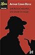 Sherlock Holmes : Une �tude en rouge