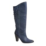 IMAGE OF nicole Women's Ageless Knee-High Boot,Jeans,6.5 M US