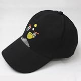Angry Birds Black Baseball Hat Cap