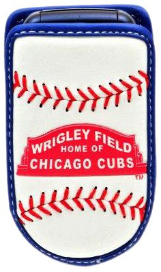 Chicago Cubs Wrigley Field GameWear MLB Leather Cell Phone Case