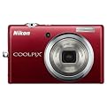 Nikon Coolpix 12.0MP Digital Camera - Red (S570)
