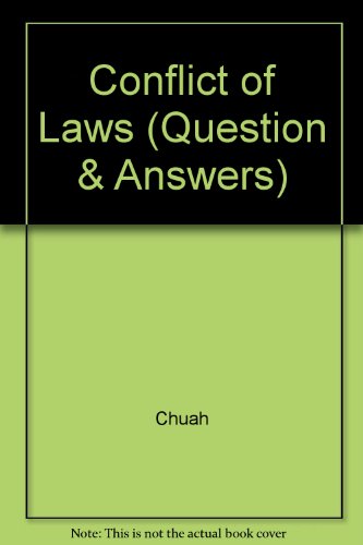Conflict of Laws (Question & Answers)