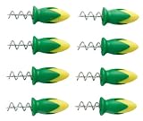 Tovolo Twist-Lock Corn Holders, Set of 8