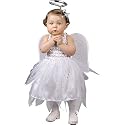 Infant Girls' Angel Costume - White