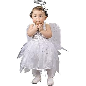 Infant Girls' Angel Costume - White by Factory Card and Party Outlet