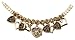 Betsey Johnson Women's Heart Of Gold Collection Leopard Charm Watch #BJ4134