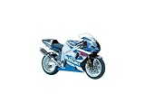 Vehicle Wall Decals - Blue Suzuki Motorcycle