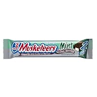 3 Musketeers Mint 2-to-Go Candy with Dark Chocolate (Pack of 24)