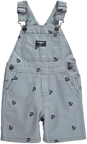 OshKosh B'gosh Print Shortall (Baby) - Print-6 Months