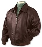 Leather Bomber Jacket