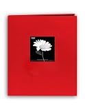 Pioneer 8-1/2-by-11-Inch Apple Red Frame Cover Memory Book
