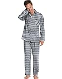 UPC 884514544256 product image for Hanes Men's Woven Pajamas Navy-Green Plaid 4XL Hanes Men's Woven Pajamas | upcitemdb.com
