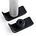 Top Glides TuffSki Walker Ski Glides One Pair (Black)