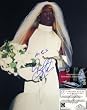 Mrs. Dennis Rodman Signed Wedding Dress 16x20