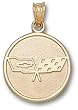 Chevy Corvette C3 Round Logo 5/8" Charm/Pendant -14K/10K, Stainless Steel or Gold Plated