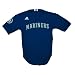 MLB Infant/Toddler Boys' Seattle Mariners Screen Print Baseball Jersey, Dark Navy, Small (2T)