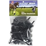 ElectroBraid 155135 Black Roller Post Insulators (Discontinued by Manufacturer)