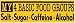 MY 4 BASIC FOOD GROUPS SALT-SUGAR-CAFFEINE-ALCOHOL decal bumper sticker