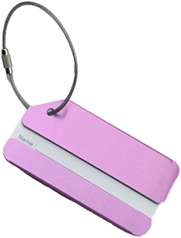Teamtop Fashion and Durable Aluminum Alloy Luggage Tags