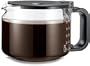 Medelco 10 Cup Glass Eurostyle Universal Replacement Carafe - Black