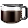 Medelco 10 Cup Glass Eurostyle Universal Replacement Carafe - Black