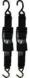 Rod Saver Paddle Buckle 2 inch Trailer Tie-Downs (2 Feet), Pair