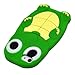 Green 3D Cartoon Lovely Turtle Pattern Soft Silicone Case Cover Skin for Apple iPhone 5C