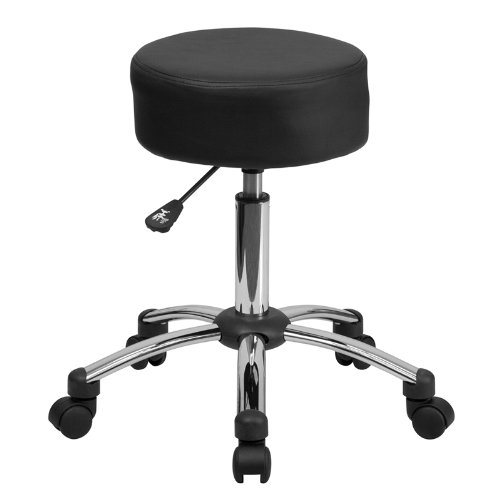 Flash Furniture Medical Ergonomic Stool with Chrome Base