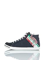 Lotto Zapatillas Abotinadas Wayne Mid II Vtg Jr (Azul Marino / Blanco)