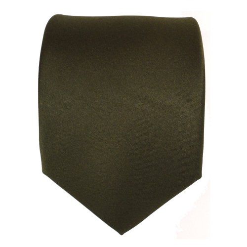 Designer Satin Krawatte grün dunkelgrün flaschengrün
