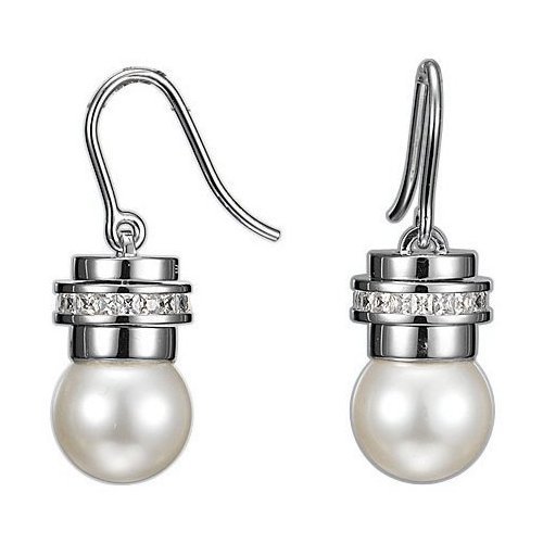 Esprit Damen-Ohrringe Unique Pearl Xl Sterling-Silber 925 ESER-91064.A Preisvergleich