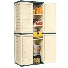 Universal-Schrank XXL Gartenschrank Kunststoffschrank ca. 180 x 50 x 75 cm