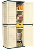 Universal-Schrank XXL Gartenschrank Kunststoffschrank ca. 180 x 50 x 75 cm