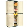 Universal-Schrank XXL Gartenschrank Kunststoffschrank ca. 180 x 50 x 75 cm