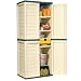 Universal-Schrank XXL Gartenschrank Kunststoffschrank ca. 180 x 50 x 75 cm