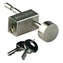 Master Lock 2847DATSC Adjustable Coupler Latch Lock, Stainless Steel