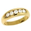 S. Kashi & Sons WB 108-L Ladies Diamond Band - 14KY Ring Size - 7